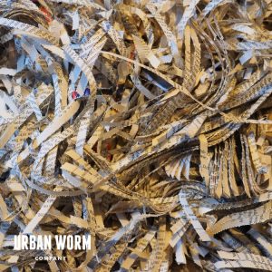 Shredded paper for worm bedding