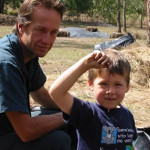 George Mingin of the Kookaburra Worm Farm